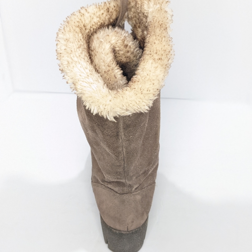 Sporto suede lace up winter boots - Picture 3 of 16